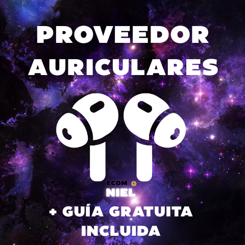 PROVEEDOR AURICULARES + GUÍA