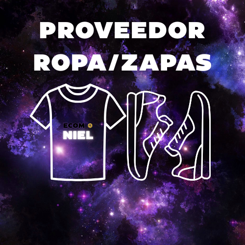 PROVEEDOR ROPA + ZAPAS