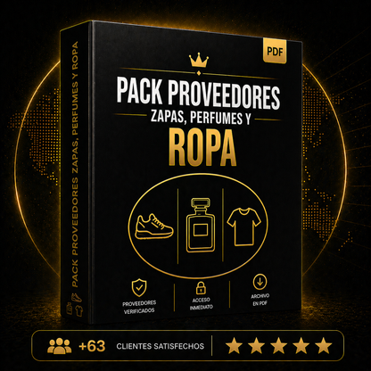 PACK ROPA + ZAPAS + PERFUMES