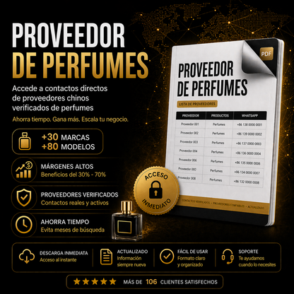 PROVEEDOR PERFUMES